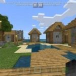 Seed: Taiga Village, Zombie Village and Coastal Village in Minecraft