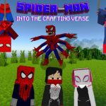 SpiderMan: Into The CraftingVerse para Minecraft