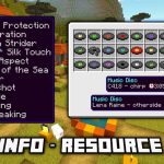 Item Info+ Texture Pack para Minecraft